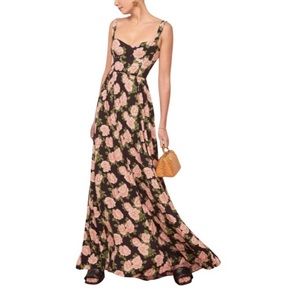 Reformation Hollyhock Dress in Floral